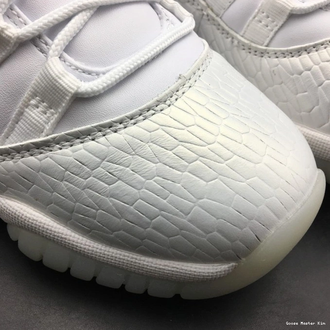 Frost 897331-100 Heiress Jordan Low 11 Air White 0728